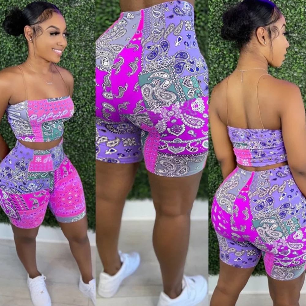 Two Piece shorts set